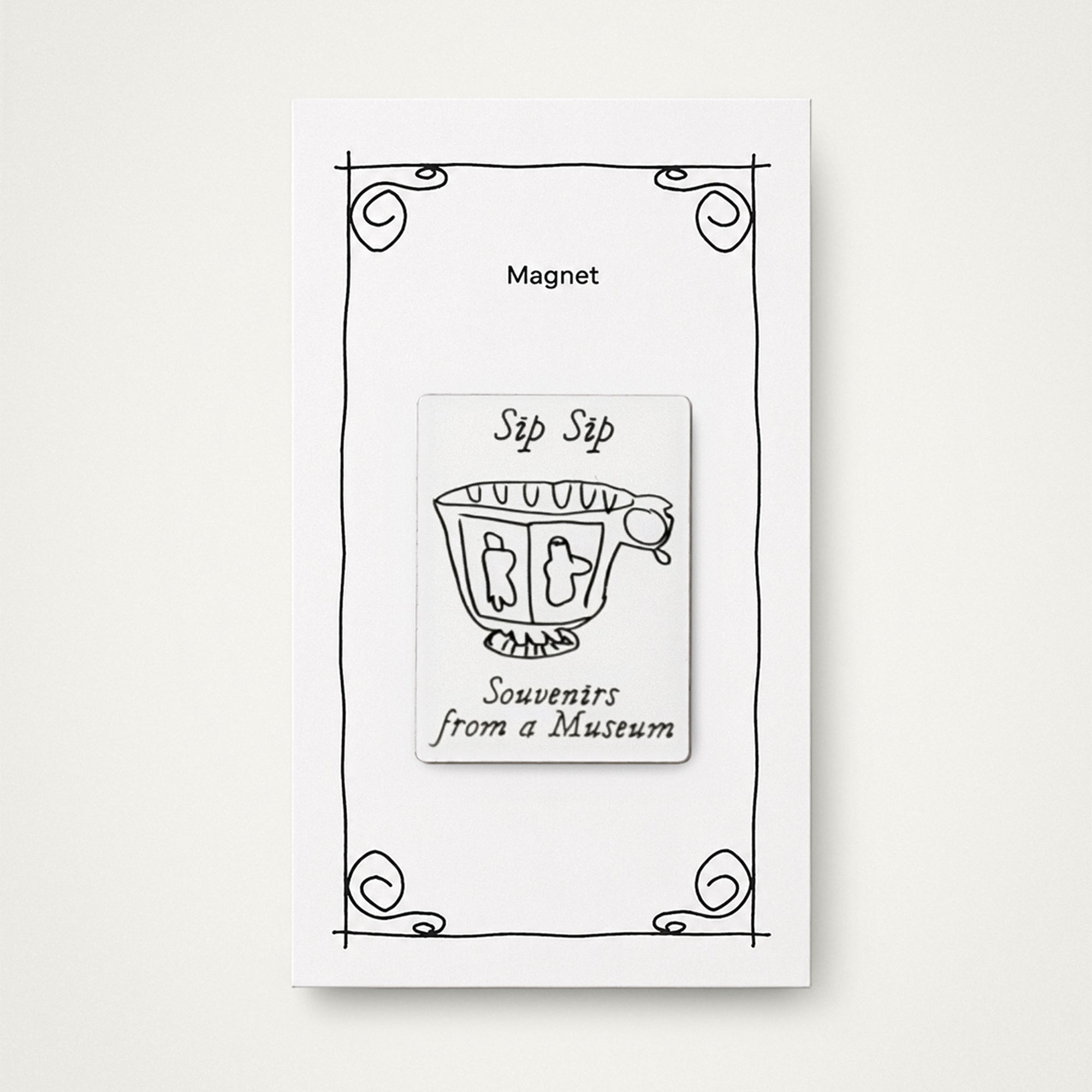 Magnet – Cup with Musicians and Dancers