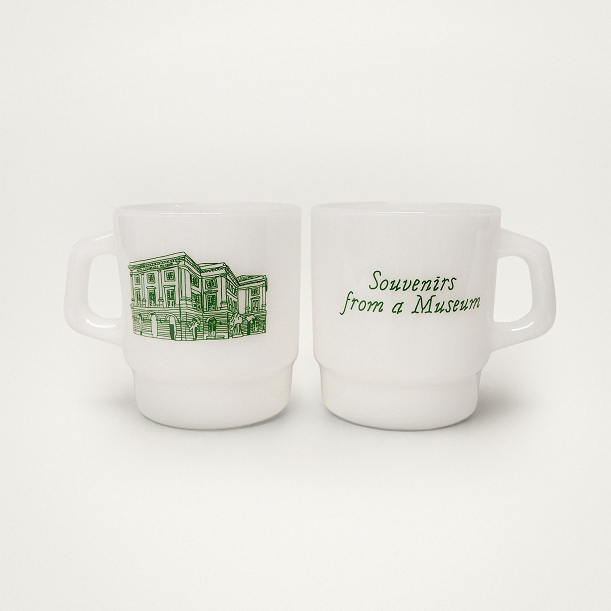Glass Cup – ACM Architecture (White)