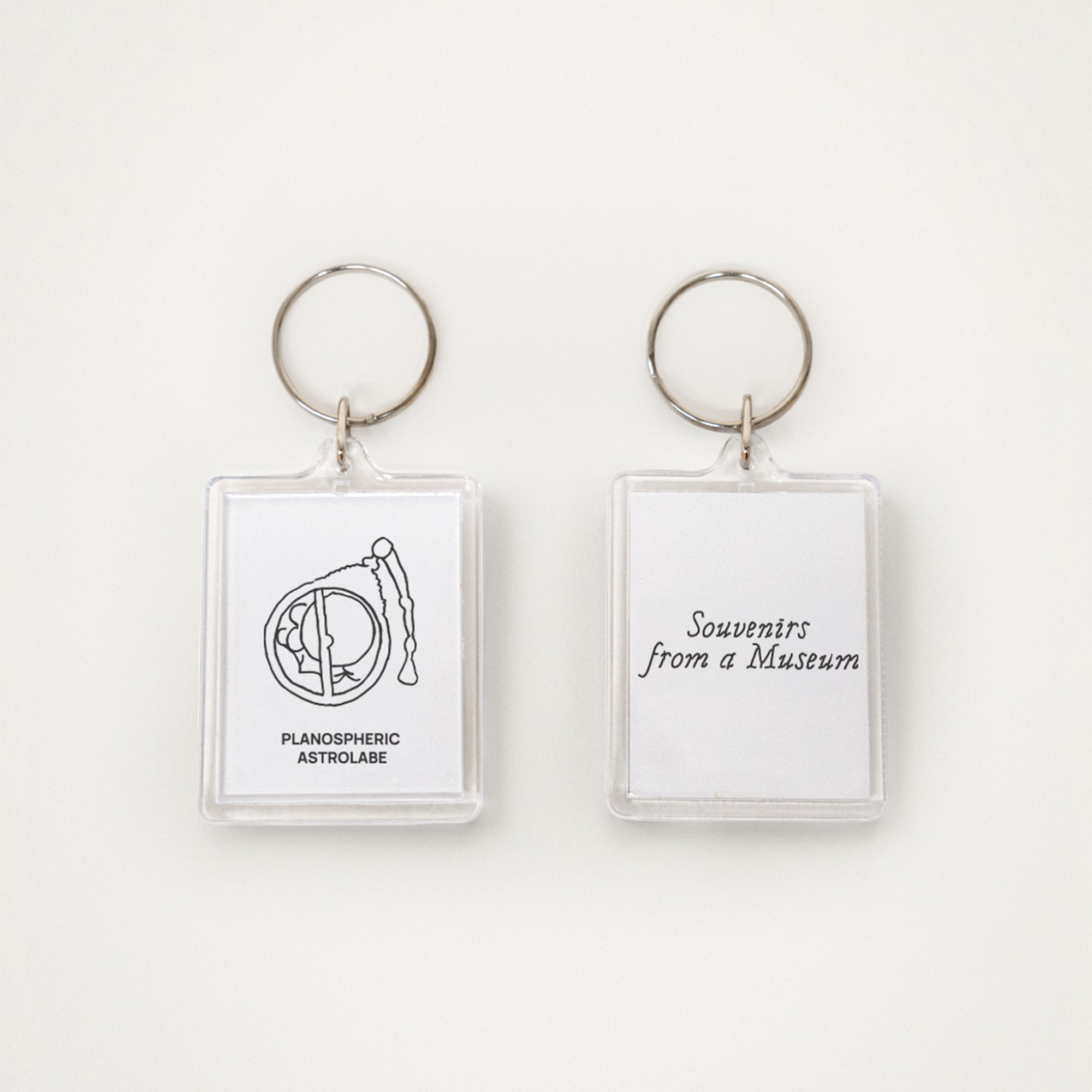 Acrylic Keychain – Planospheric Astrolabe