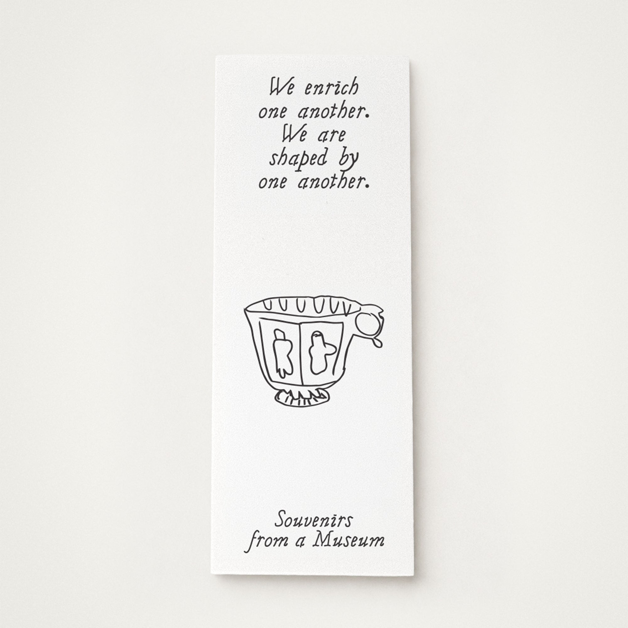 Bookmark – Cup with Musicians and Dancers