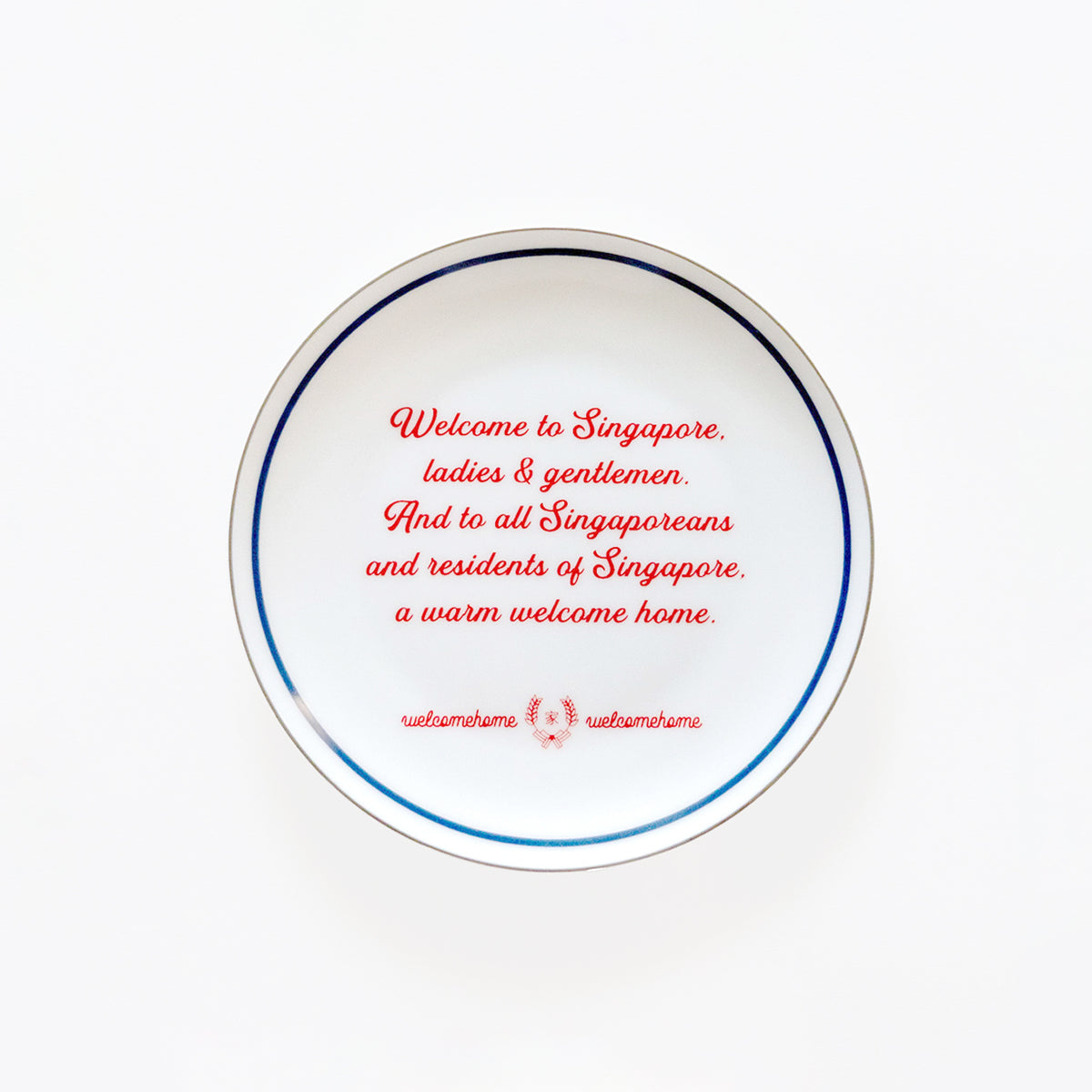Welcome Home - 6 Inch Plate